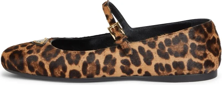 Genuine Calf Hair Mary Jane Flat - Image 3