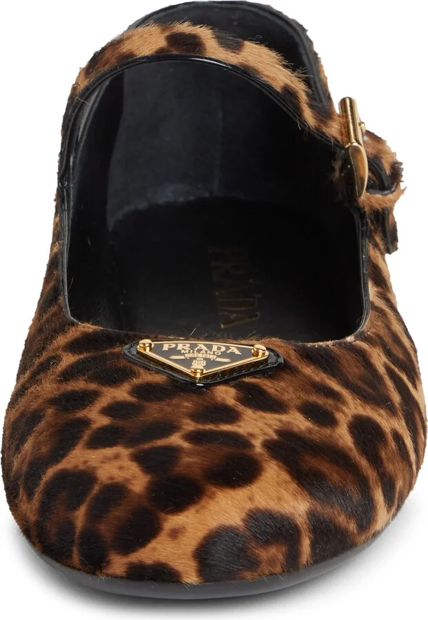 Genuine Calf Hair Mary Jane Flat - Image 4