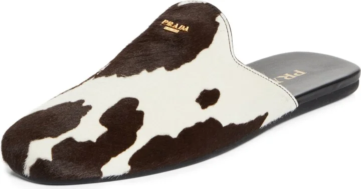 Genuine Calf Hair Mule