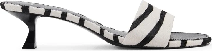 Genuine Calf Hair Slide Sandal - Image 2
