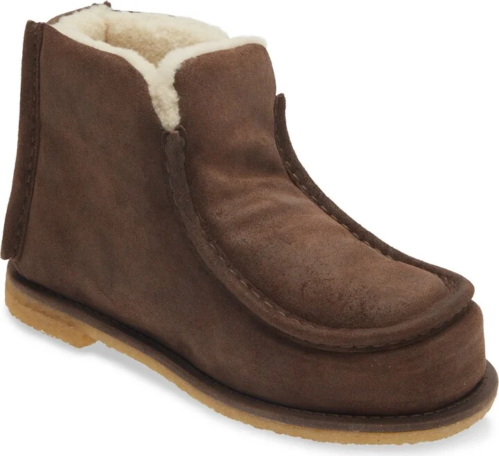 Genuine Shearling Lined Bootie
