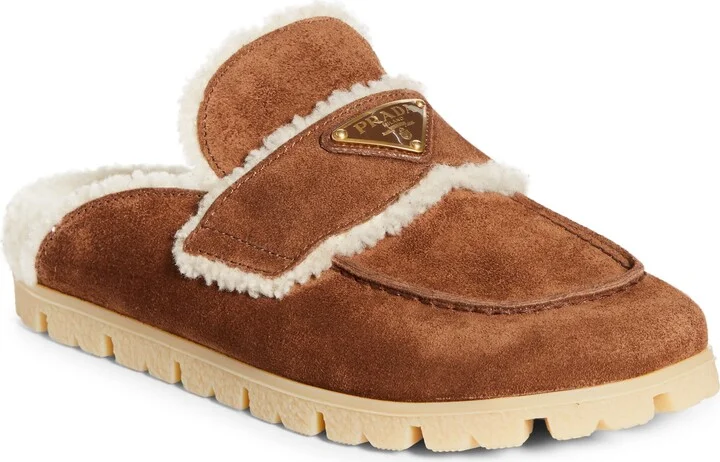 Genuine Shearling Mule