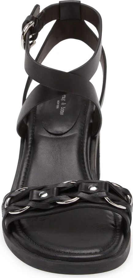 Geo Chain Ankle Strap Sandal - Image 4
