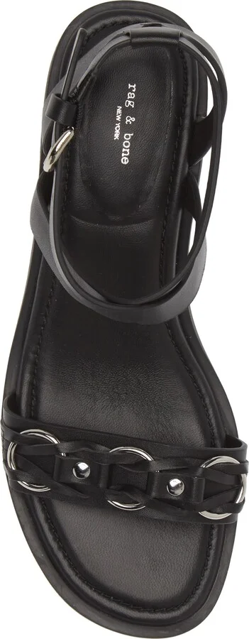 Geo Chain Ankle Strap Sandal - Image 5