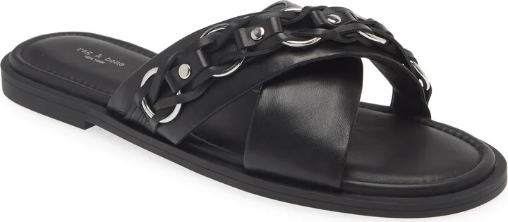 Geo Chain Slide Sandal