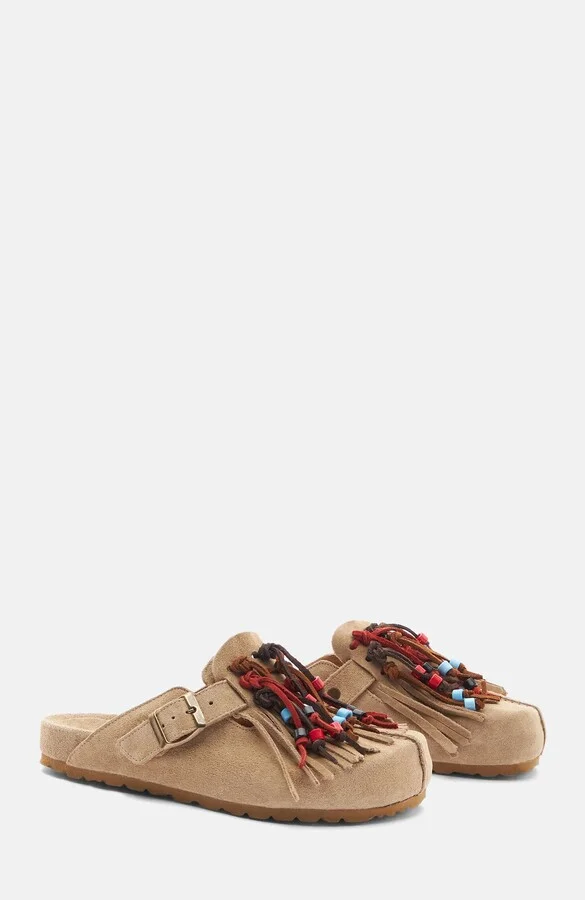 Beige - Suede