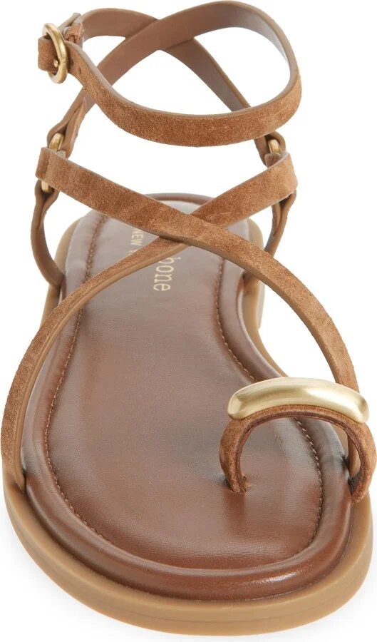 Geo Ring Ankle Strap Sandal - Image 4
