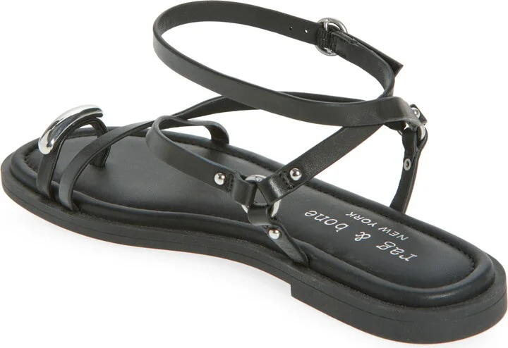 Geo Ring Ankle Strap Sandal - Image 8