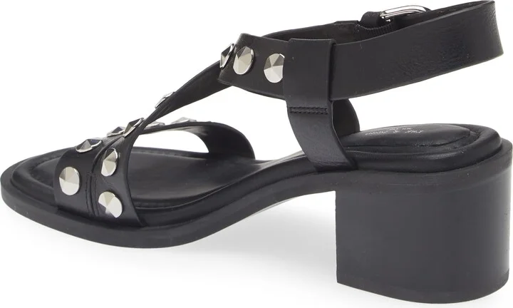 Geo Stud Block Heel Sandal - Image 2