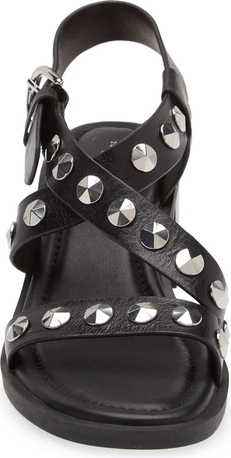 Geo Stud Block Heel Sandal - Image 4