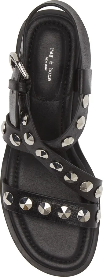 Geo Stud Block Heel Sandal - Image 5