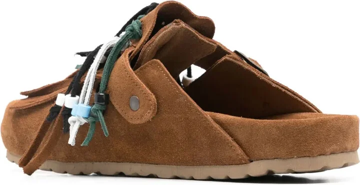 Geo suede sandals - Image 3