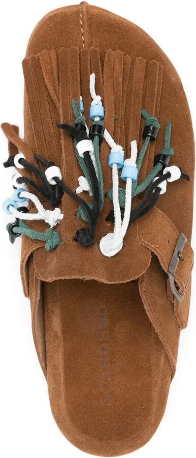 Geo suede sandals - Image 4