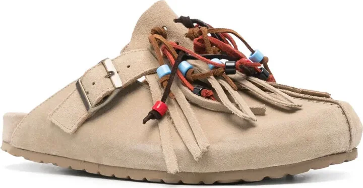 Geo suede sandals - Image 2