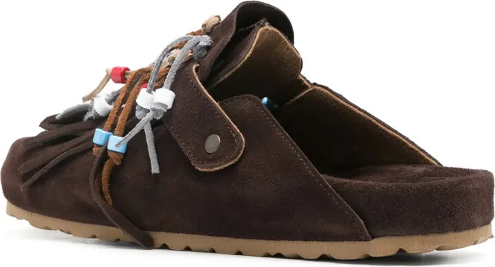 Geo suede sandals - Image 3