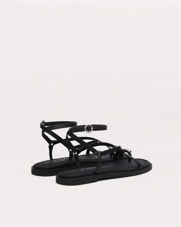 Geo Toe Ring Sandals - Image 8