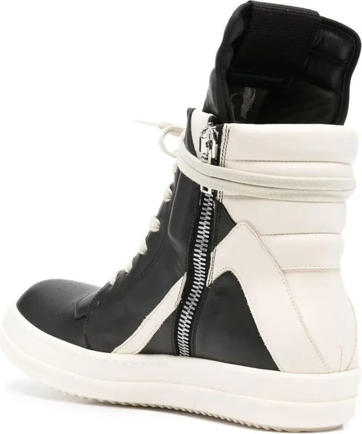 Geobasket high-top leather sneakers - Image 3