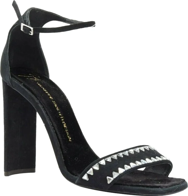 Geometric Crystal Embellished Sandal