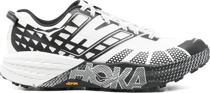 Geometric-Pattern Sneakers