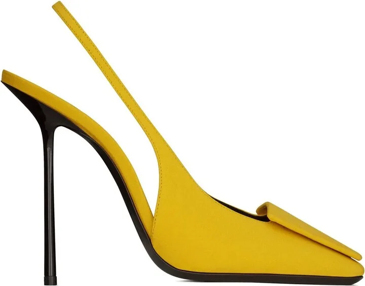 George 115mm slingback pumps