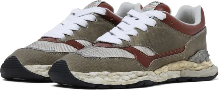 George panelled canvas sneakers - Image 2