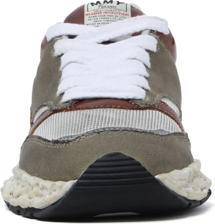 George panelled canvas sneakers - Image 3