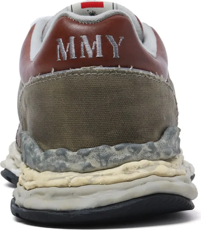 George panelled canvas sneakers - Image 4