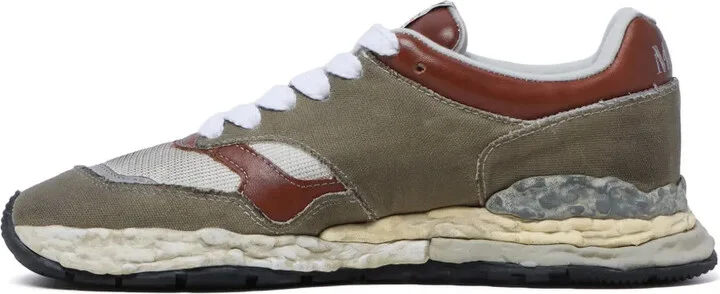 George panelled canvas sneakers - Image 5