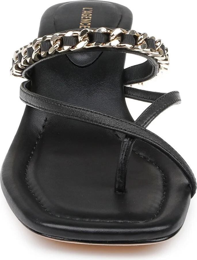 Georgette Kitten Heel Slide Sandal - Image 4