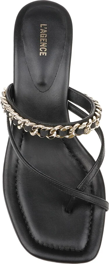 Georgette Kitten Heel Slide Sandal - Image 5