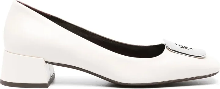 Georgia 35mm leather pumps