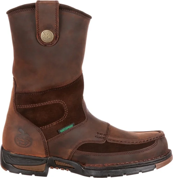 Georgia Athens Waterproof Wellington Work Boot