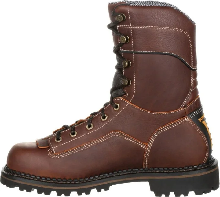 Georgia Boot Amp Lt Logger Low Heel Waterproof Work Boot