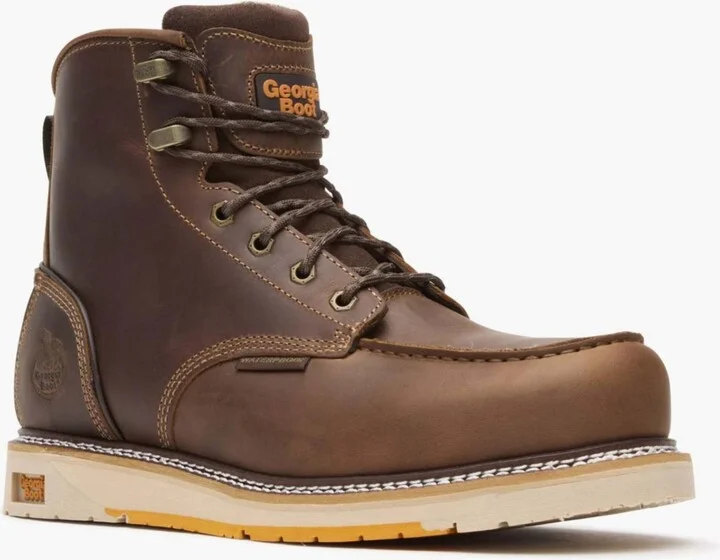 Georgia Boot Amp Lt Wedge Composite Toe Waterproof Work Boot