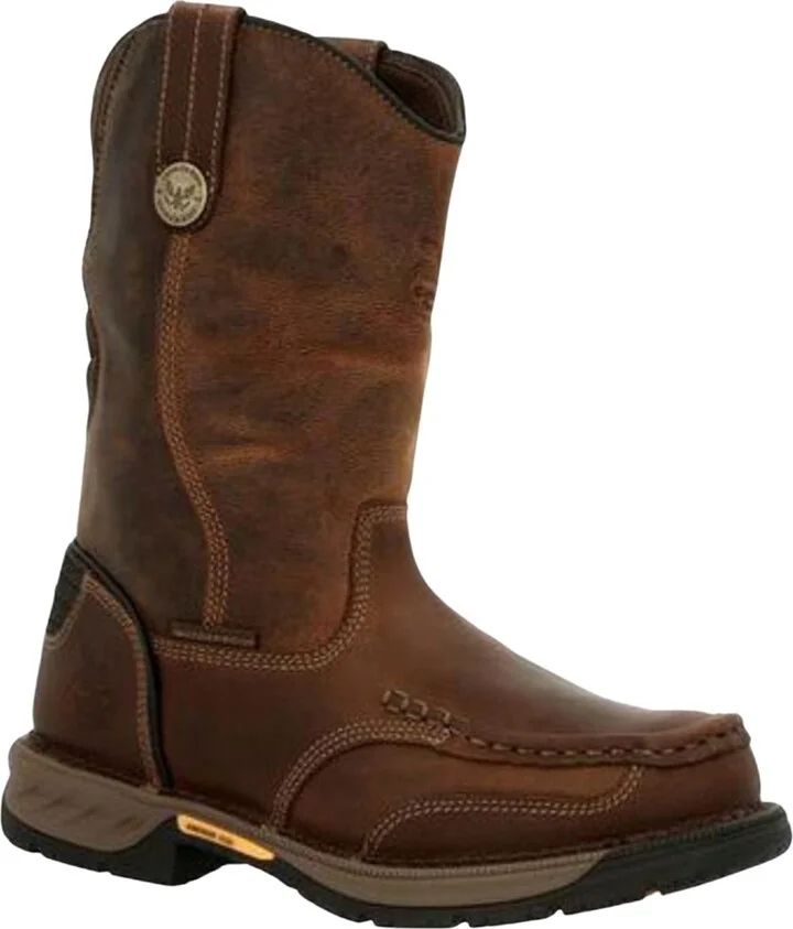 GEORGIA BOOT Athens 360 Steel Toe Waterproof Pull-on Work Boot