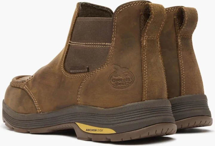 Georgia Boot Athens SuperLyte Waterproof Work Chelsea Boot - Image 4