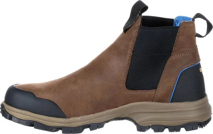 GEORGIA BOOT Blue Collar Chelsea Waterproof Work Romeo Boot