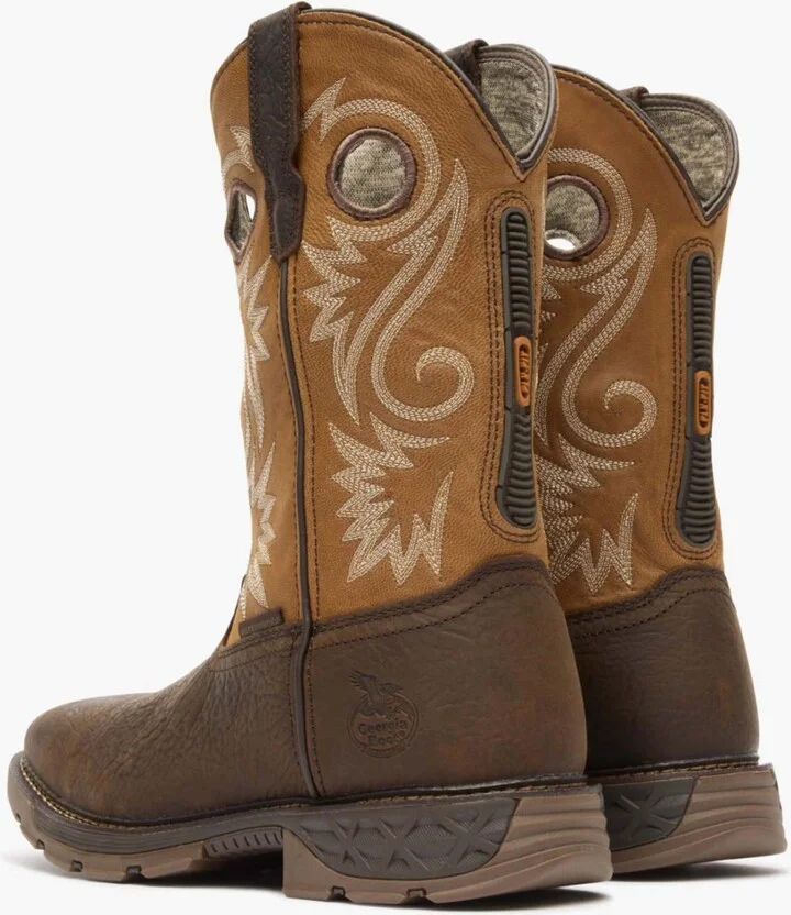 Georgia Boot Carbo-Tec Flx 11" Waterproof Pull On Work Boot - Image 9