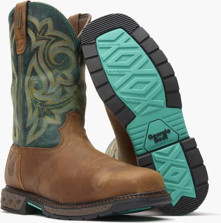 Georgia Boot Carbo-Tec Lt Women's Steel Toe Waterproof Pull-On Boot - Image 3