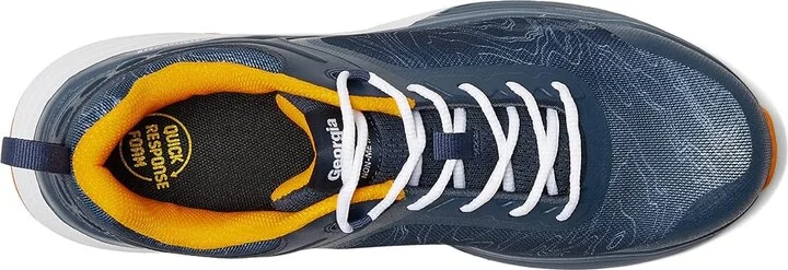 Georgia Boot Durablend Nano Comp Men's Shoes Navy/Orange : 10 D - Medium, Textile - Image 2