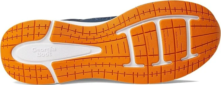 Georgia Boot Durablend Nano Comp Men's Shoes Navy/Orange : 10 D - Medium, Textile - Image 3