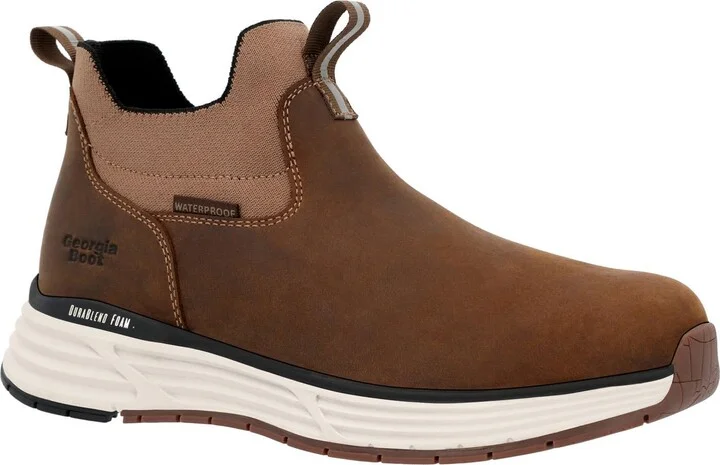 Georgia Boot DuraBlend Sport Waterproof Chelsea Work Boot
