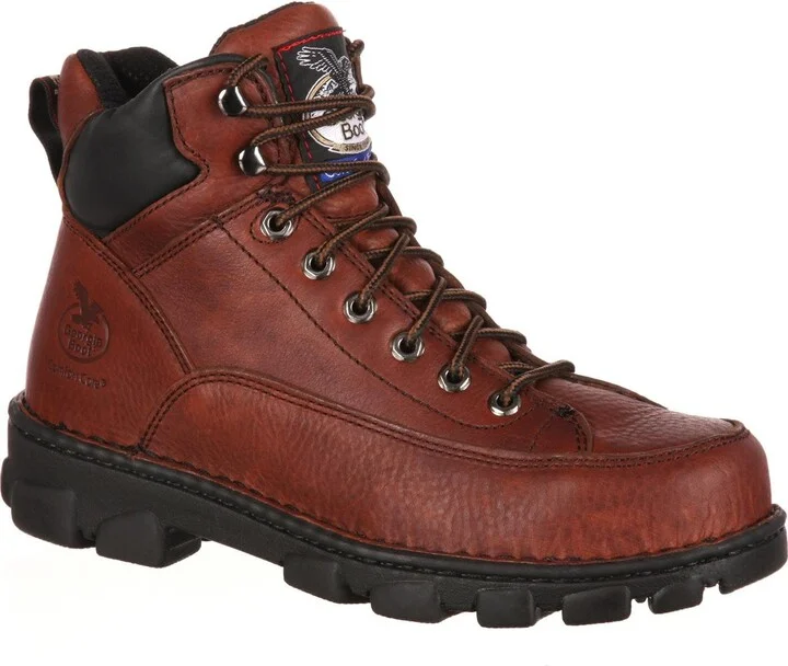 GEORGIA BOOT Eagle Light Wide Load Steel Toe Work Hiker