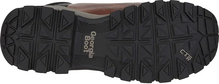 Georgia Boot Eagle Trail 5 Hiker Alloy Toe Men's Boots Brown/Black : 8 D - Medium, Leather - Image 3
