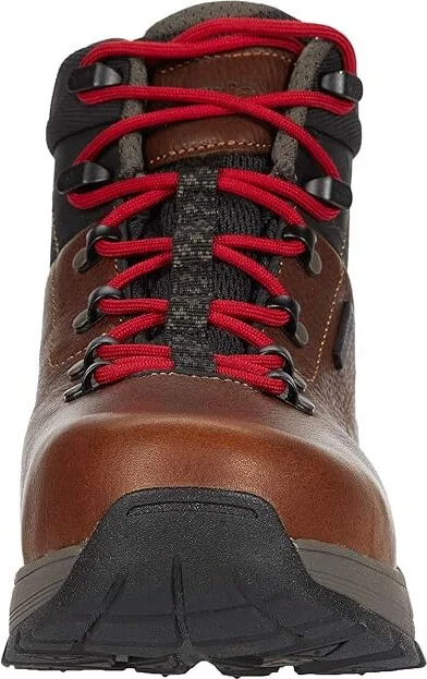 Georgia Boot Eagle Trail 5 Hiker Alloy Toe Men's Boots Brown/Black : 8 D - Medium, Leather - Image 5