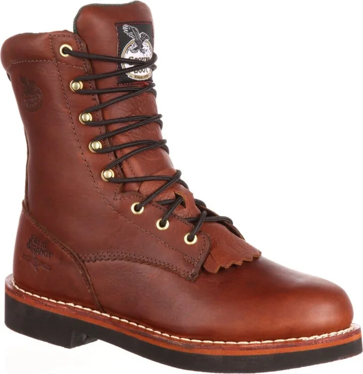 GEORGIA BOOT Farm and Ranch Lacer Work Boot