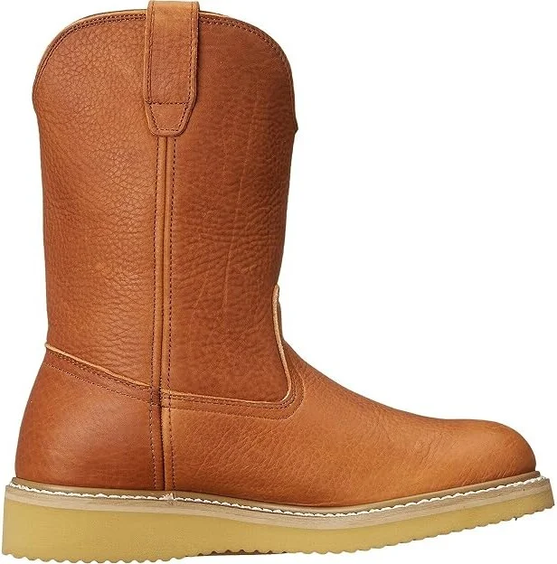 Georgia Boot G5153 12 Wellington Men's Work Pull-on Boots Barracuda Gold : 8 D - Medium, Leather - Image 7