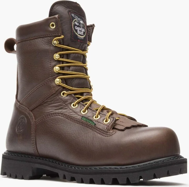 Georgia Boot Lace-to-Toe Steel Toe Waterproof Work Boot