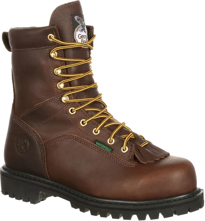 GEORGIA BOOT Lace-to-Toe Waterproof Work Boot