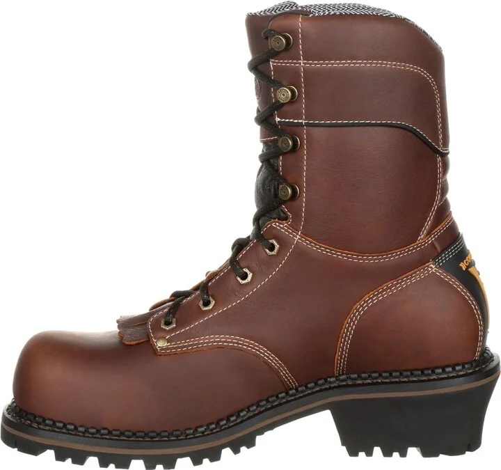 Georgia Boot Mens Amp Lt Composite Toe Logger Industrial